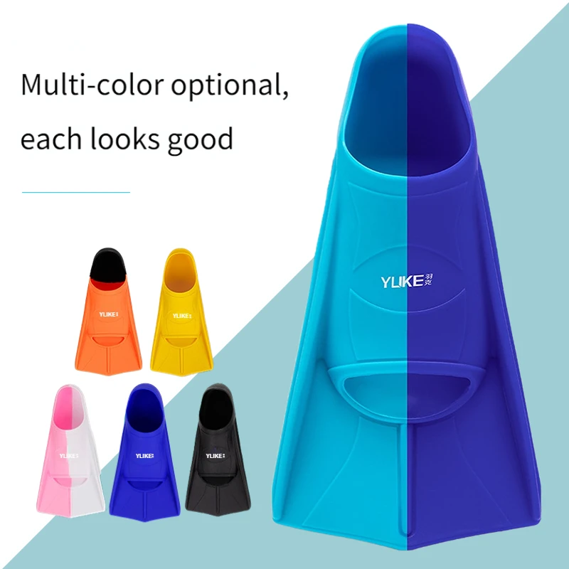 Snorkel Set - Swim Training Fins Silicone Professional Scuba