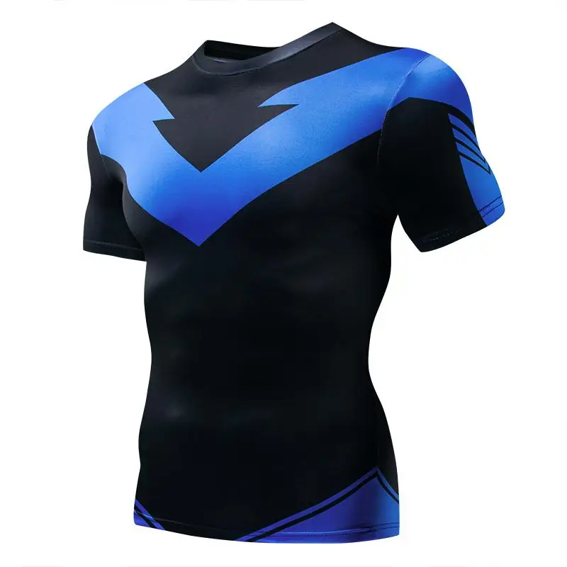 Compression T-Shirts Sportswea - Rash Guard recension och pris