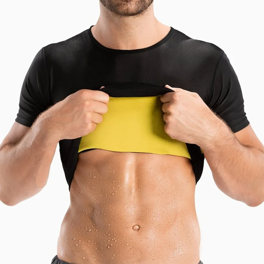Sauna T Shirts Men Flat Belly  - Wetsuit Men recension och pris