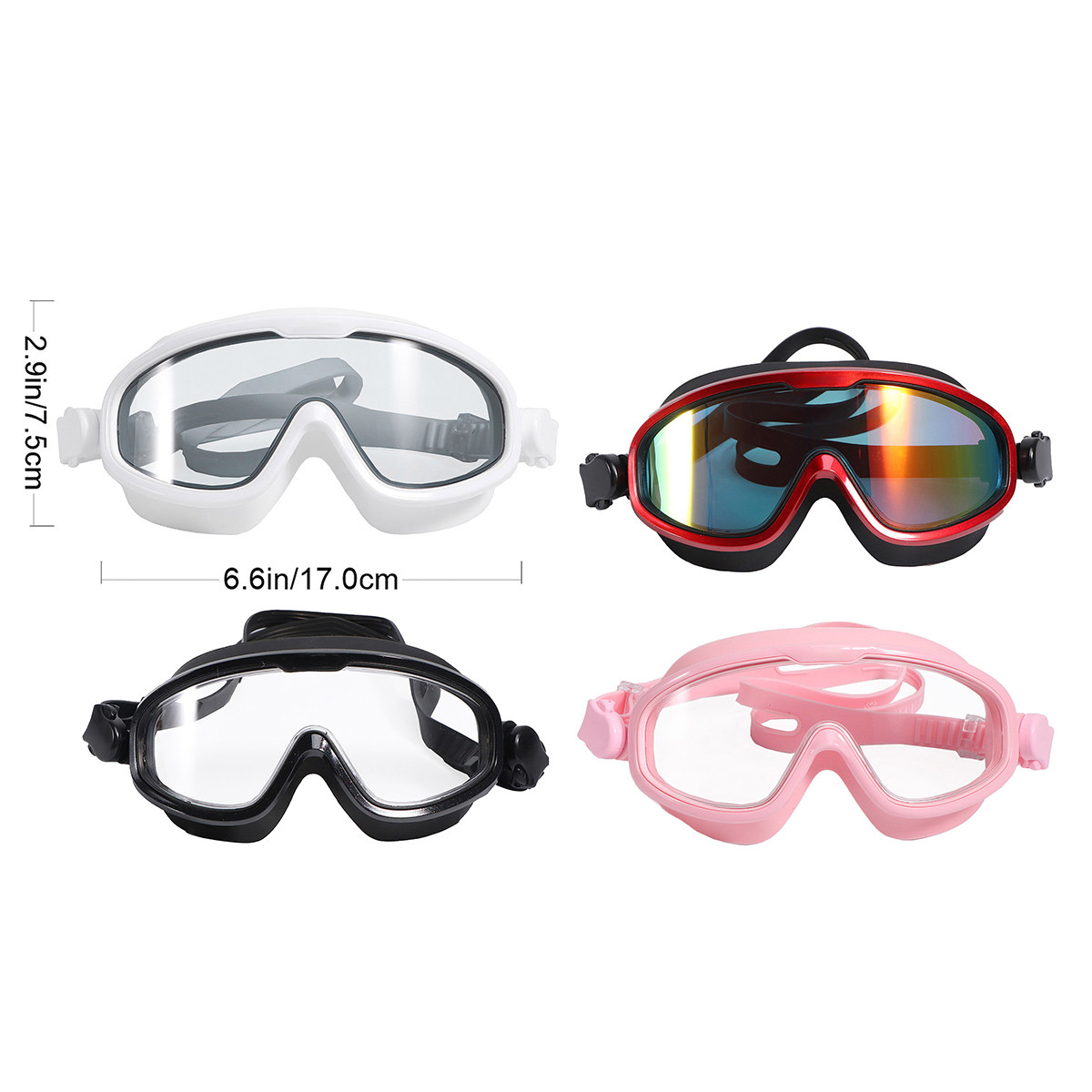 Waterproof Anti-Fog Swimming G - Goggles Swim recension och pris