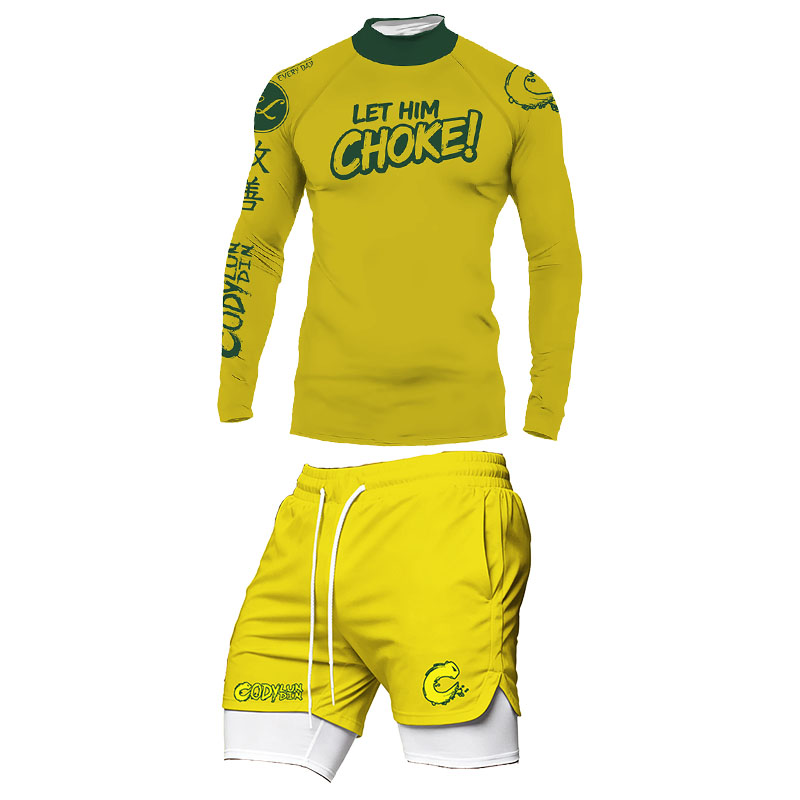 Men BJJ Rashguard Set No Gi Br - Rash Guard recension och pris