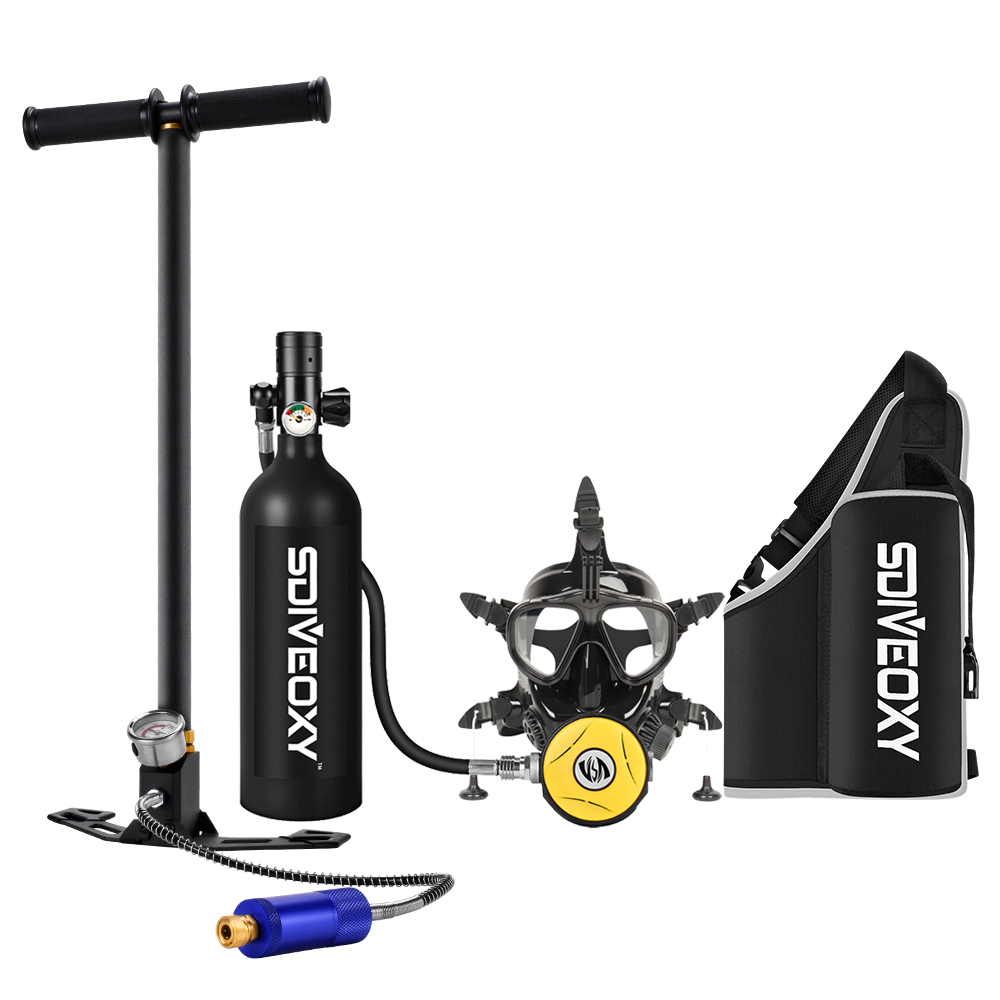 1L Integrated Head Diving Resp - Snorkeling Gear recension och pris